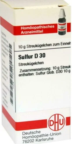 Dhu Sulfur D30 10 G Globuli
