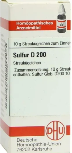 Dhu Sulfur D200 10 G Globuli