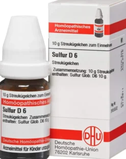 Dhu Sulfur D6 10 G Globuli
