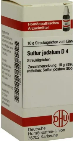 Dhu Sulfur Jodatum D4 Globuli