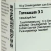Dhu Taraxacum D3 10 G Globuli