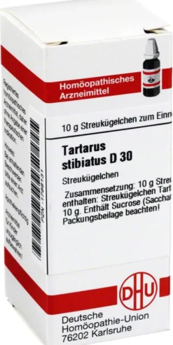 Dhu Tartarus Stibiatus D30 10 G Globuli