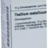 Dhu Thallium Metallicum D12 10 G Globuli