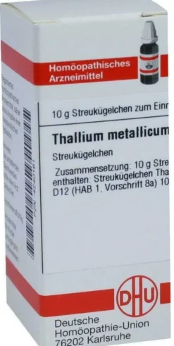 Dhu Thallium Metallicum D12 10 G Globuli