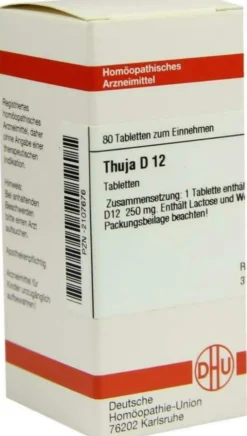 Dhu Thuja D12 80 Tabletten
