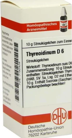 Dhu Thyreoidinum D6 10 G Globuli