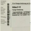 Dhu Urtica D12 20 ml Dilution