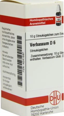 Dhu Verbascum D6 10 G Globuli