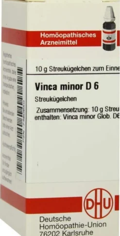 Dhu Vinca Minor D6 10 G Globuli