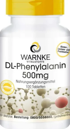 Dl-Phenylalanin 500 mg Tabletten 100 Stück