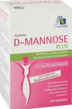 D-Mannose Plus 2000 mg 120 Tabletten