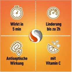 Dobensana Orangengeschmack 1,2 mg & 0,6 mg 16 Lutschtabletten