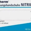 Domotherm Unt.Handschuhe Nitril Unste.Pf M Blau