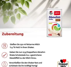 Doppelherz aktiv Abnehm Shake Schoko Pulver 500g