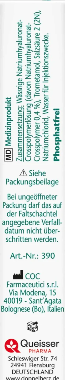Doppelherz Aktiv Augen-Tropfen Hyaluron 0,4 % Extra 10 X 0,5 ml
