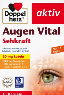 Doppelherz Aktiv Augen Vital Sehkraft 30 Kapseln