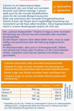 Doppelherz Aktiv Calcium 900 + D3 30 Tabletten