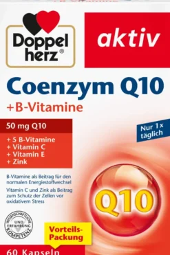 Doppelherz Aktiv Coenzym Q10 + B-Vitamine 60 Kapseln