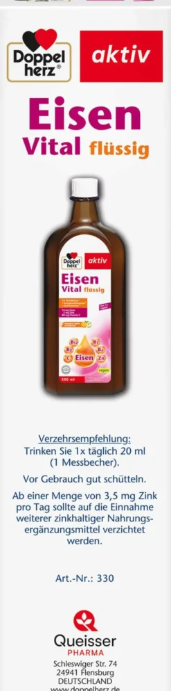 Doppelherz Aktiv Eisen Vital 500 ml Tonikum