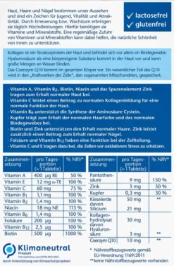 Doppelherz Aktiv Haut + Haare + Nägel 100 Tabletten
