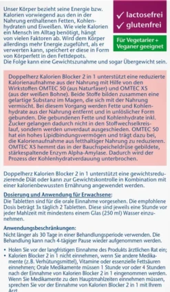 Doppelherz aktiv Kalorien Blocker 2in1 Tabletten 30 Stück