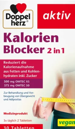 Doppelherz aktiv Kalorien Blocker 2in1 Tabletten 30 Stück