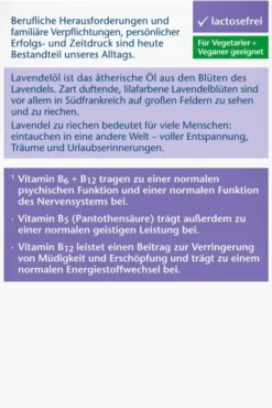 Doppelherz Aktiv Lavendel Extrakt und Öl 30 Tabletten