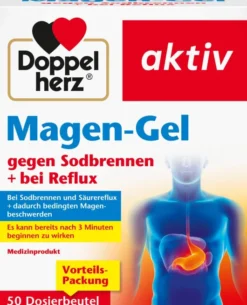 Doppelherz aktiv Magen-Gel gegen Sodbrennen + bei Reflux 50 Dosierbeutel