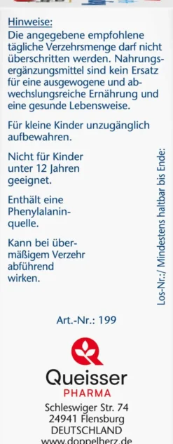 Doppelherz aktiv Magnesium +B6 +B12 +Folsäure direkt Pellets 20 Stück