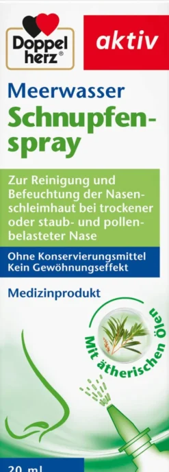 Doppelherz Aktiv Meerwasser Schnupfenspray