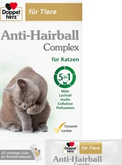Doppelherz Anti-Hairball Complex für Katzen 25 Licks