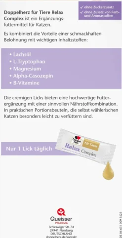 Doppelherz Für Tiere Relax Complex 25 Sticks