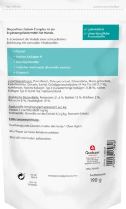 Doppelherz Gelenk Complex für Hunde 60 Chews