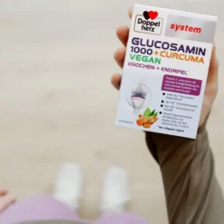 Doppelherz System Glucosamin 1000 + Curcuma Vegan 60 Kapseln