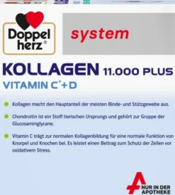 Doppelherz system Kollagen 11.000 Plus System 30 x 25 ml Ampullen