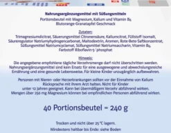 Doppelherz System Magnesium + Kalium Citrat Sport 40 Stück