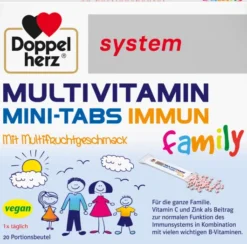 Doppelherz system Multivitamin Mini-Tabs Family 20 Beutel