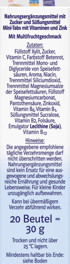 Doppelherz system Multivitamin Mini-Tabs Family 20 Beutel