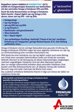 Doppelherz System Omega-3 Konzentrat 30 Kapseln