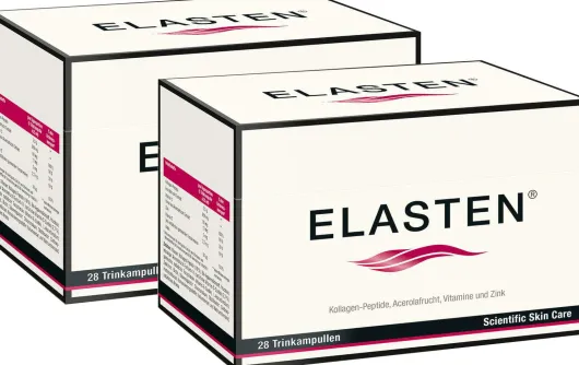 Doppelset Elasten Trinkampullen 2 x 28 Trinkampullen