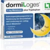 dormiLoges 1 mg Melatonin plus Tryptophan 60 Filmtabletten