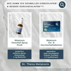 Dr.Theiss Melatonin Ein- & Durchschlaf Tabletten 15 Stück