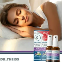 Dr.Theiss Melatonin Einschlaf-Spray Plus Spar-Set 2 x 20 ml