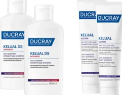 Ducray Kelual DS intensives Anti - Schuppen Shampoo 2 x 100 ml + gratis Elution Shampoo 2 x 100 ml