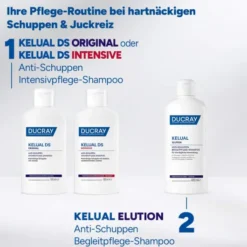 Ducray Kelual Elution Begleitpflege 400 ml Shampoo