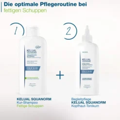 Ducray Kelual Squanorm fettige Schuppen 200 ml Shampoo