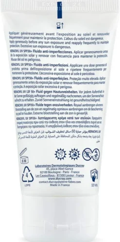 Ducray Keracnyl Uv 50+ 50 ml Fluid