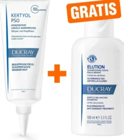 Ducray Kertyol PSO Konzentrat100ml + gratis Ducray Elution ausgl. Shampoo 100 ml