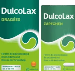 Dulcolax Dragees 20 Stück + Dulcolax Suppositorien 6 Stück