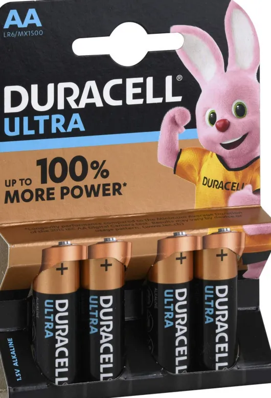 Duracell Ultra Power Aa (mn1500-Lr6) K4 Mit Powercharge 4 Stück
